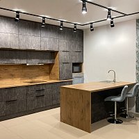 Изготовление кухонного гарнитура в стиле Loft для загородного дома. с. Новоалексеевское.