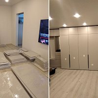 Изготовление распашных шкафов для прихожей. Ул. Шейнкмана, 130.