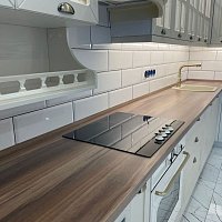 Замена кухонной столешницы Рокпиль Duropal 3245 в Екатеринбурге.