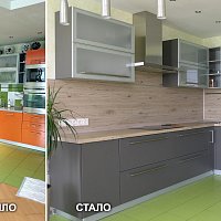 Замена столешницы, замена фасадов - Уральских Рабочих 2.